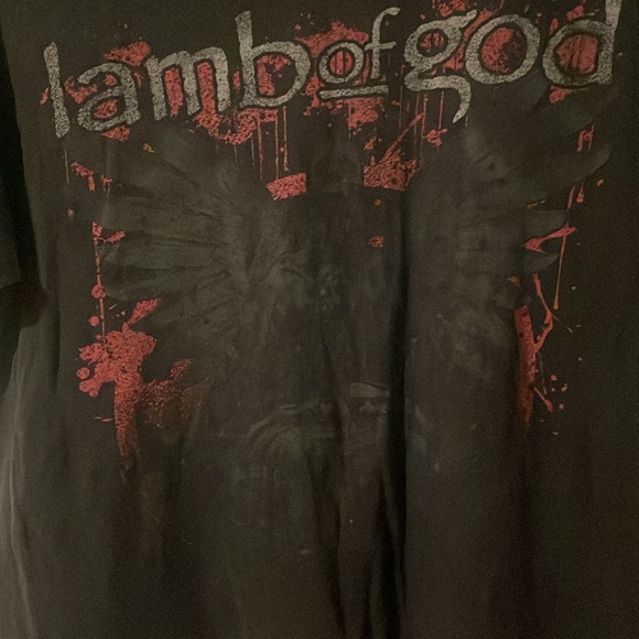 Y2K LAMB OF GOD GRAPHIC TEE - Picture 2 of 6